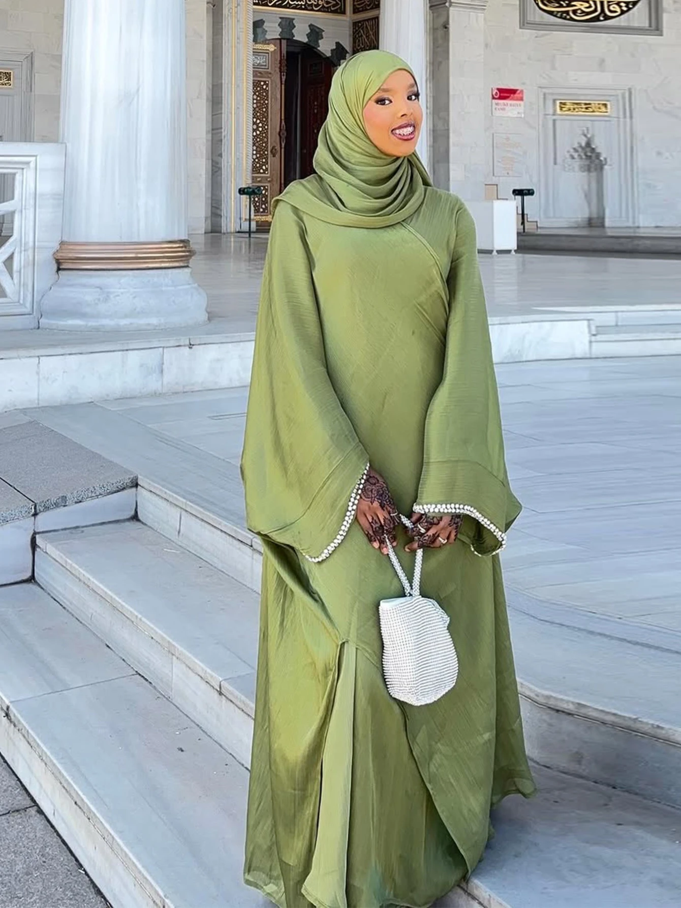 Sukienka Abaja na Eid, muzułma – Jalabiya Women Arabic recenzja i cena