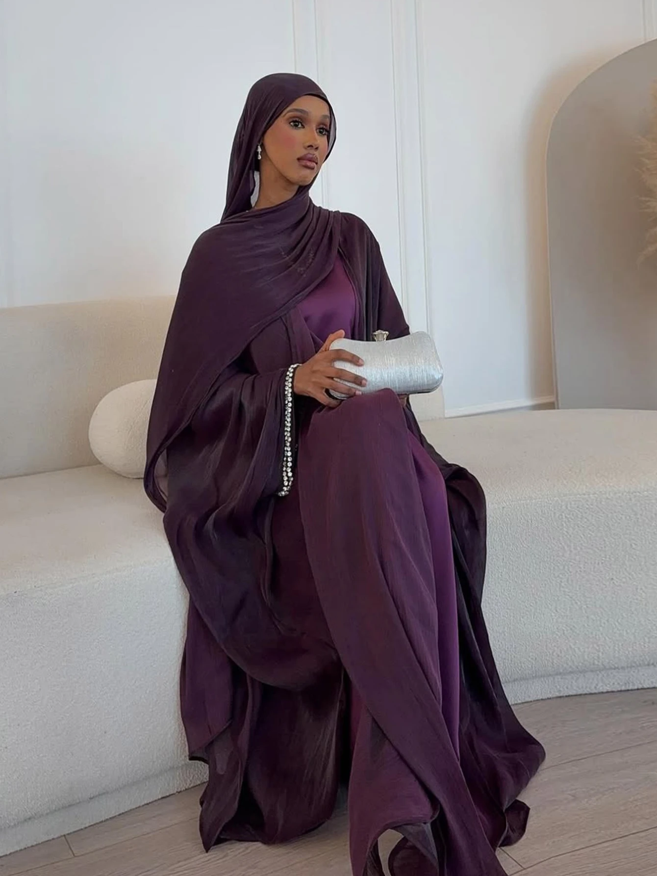 Sukienka Abaja na Eid, muzułma – Jalabiya Women Arabic recenzja i cena