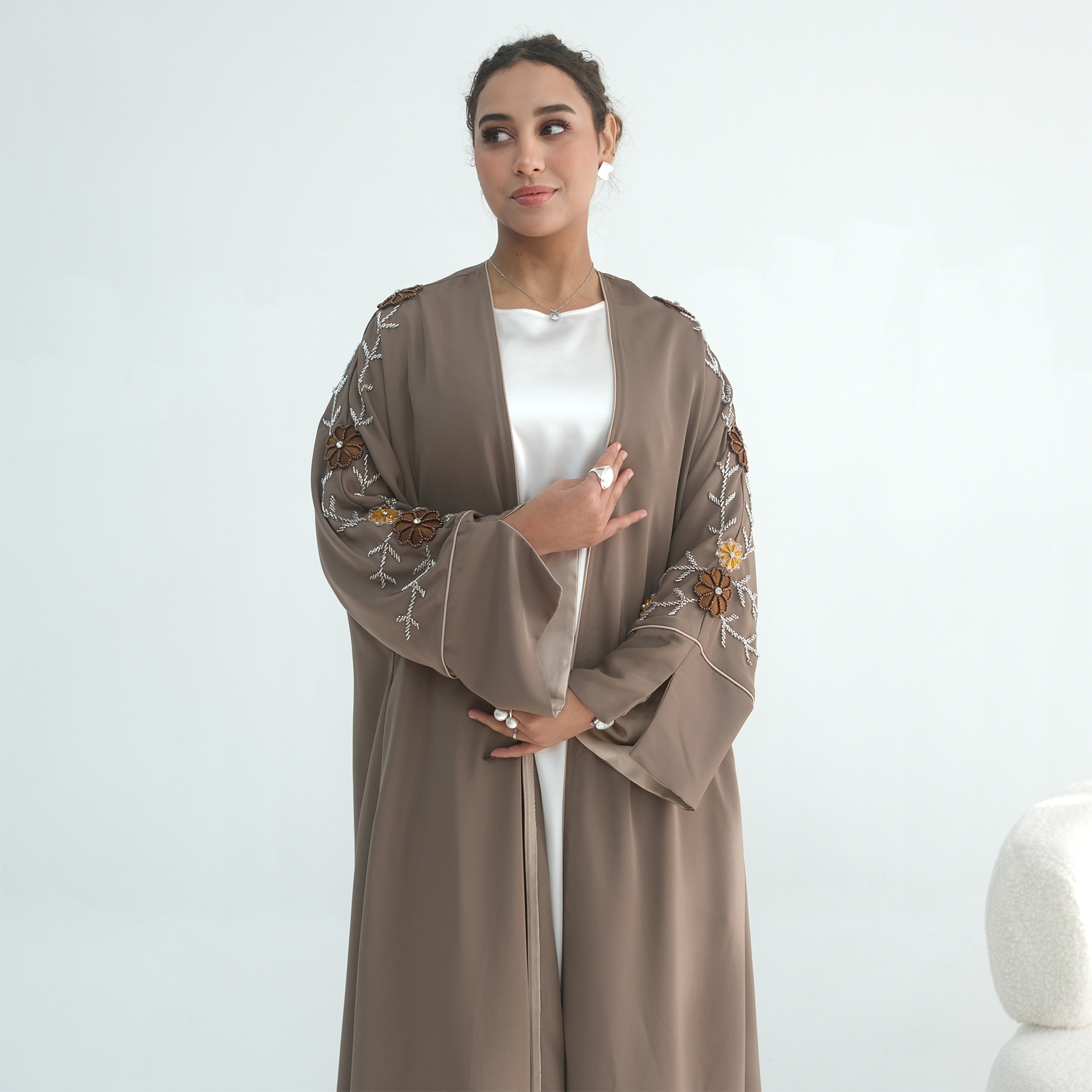Eid Abaja Damska Haftowana Z K – Jalabiya Women Arabic recenzja i cena