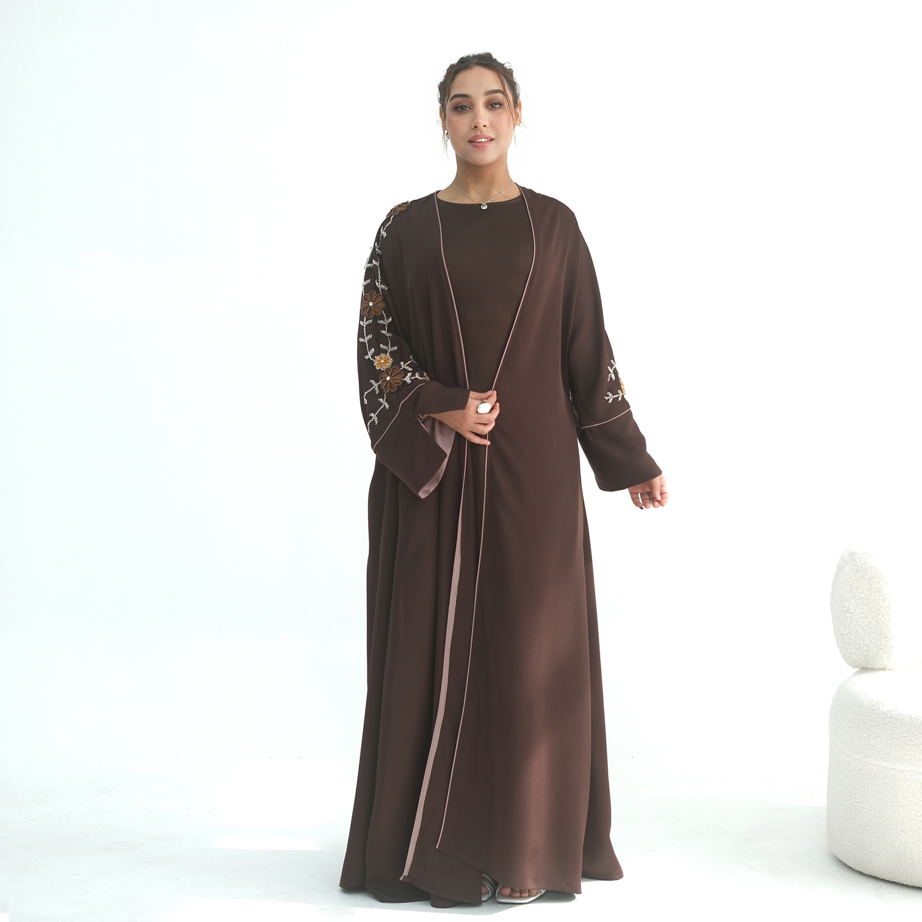 Eid Abaja Damska Haftowana Z K – Jalabiya Women Arabic recenzja i cena