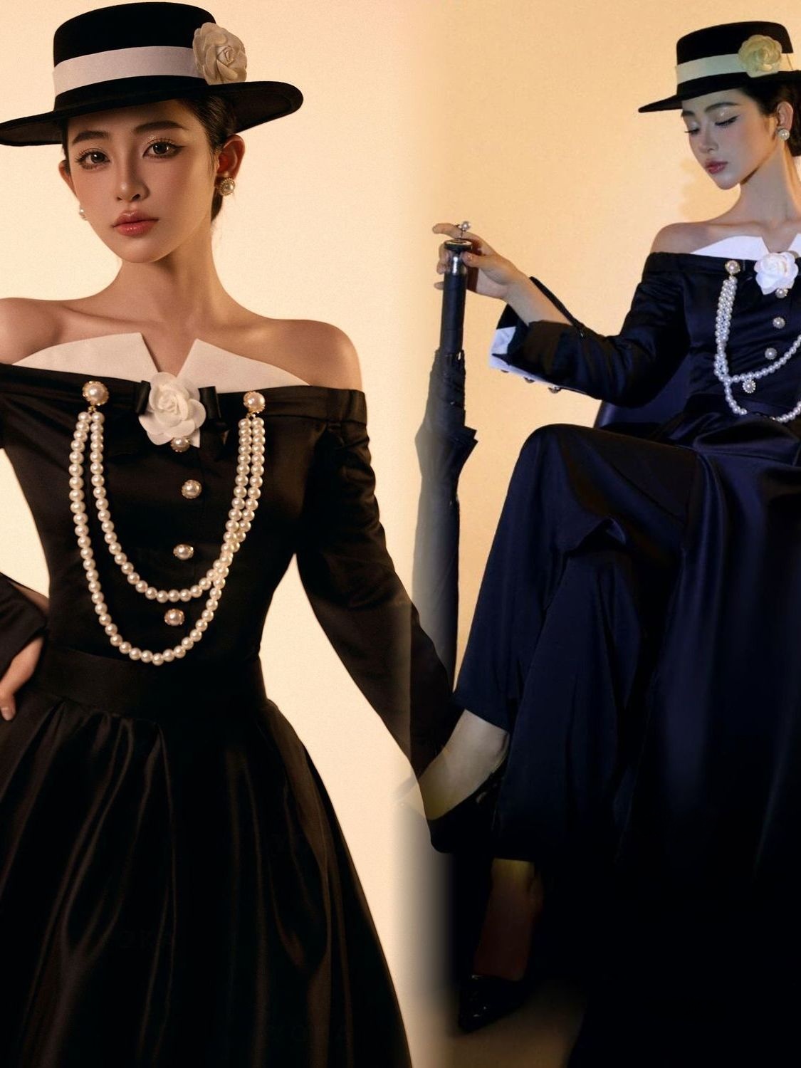 Czarna Sukienka Hepburn Vintag – Ethnic Fashion Studio recenzja i cena
