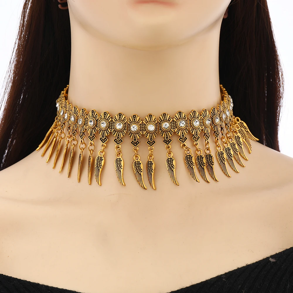 Naszyjnik choker z frędzlami,  – Ethnic Fashion Trends 2025 recenzja i cena