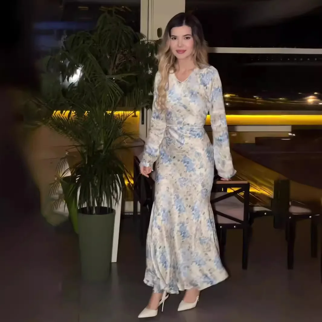 Eid Muslim Abaya for Women Par – Jalabiya Women Arabic recenzja i cena
