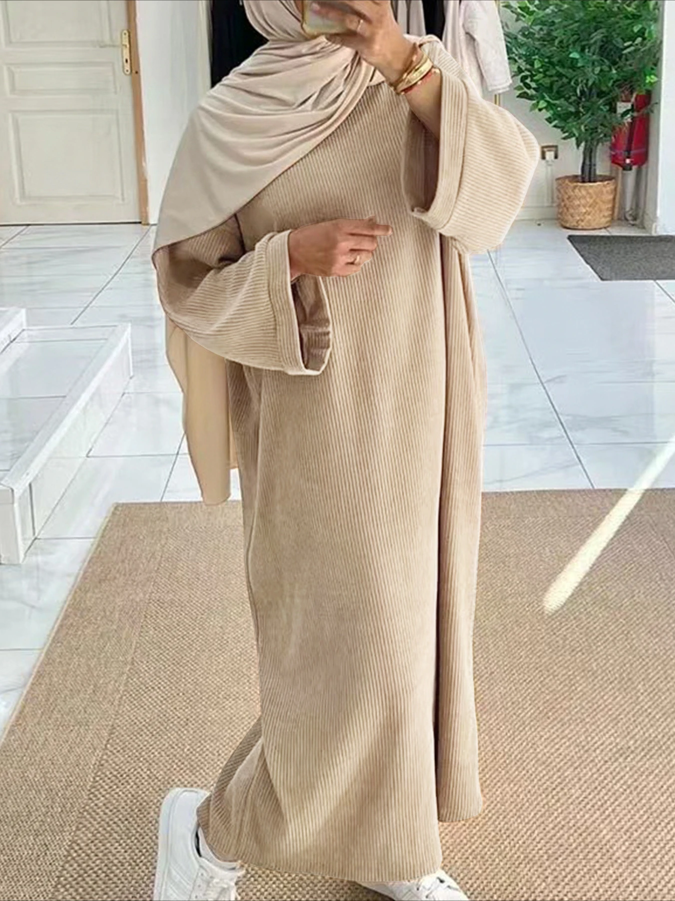 Eid muzułmanki skromne sukienk – Jalabiya Women Arabic recenzja i cena
