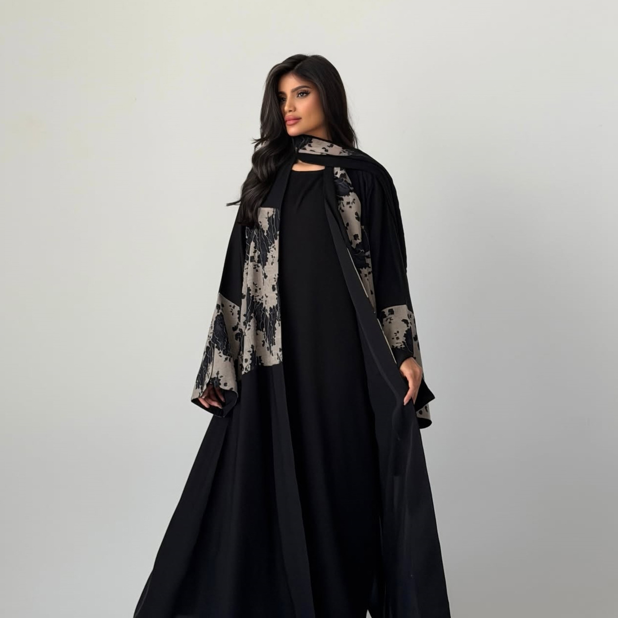 Damski Zestaw Eid Abaya Hidżab – Jalabiya Women Arabic recenzja i cena